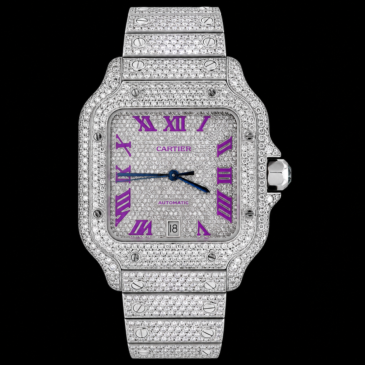 Moissanite Cartier Watch